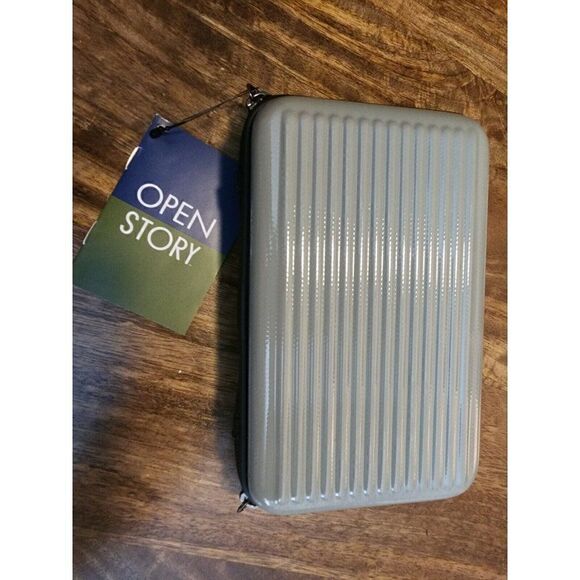 COPY 9-Open Story Hardside Mini Luggage Case -Sage Green, NWT - Picture 8 of 12